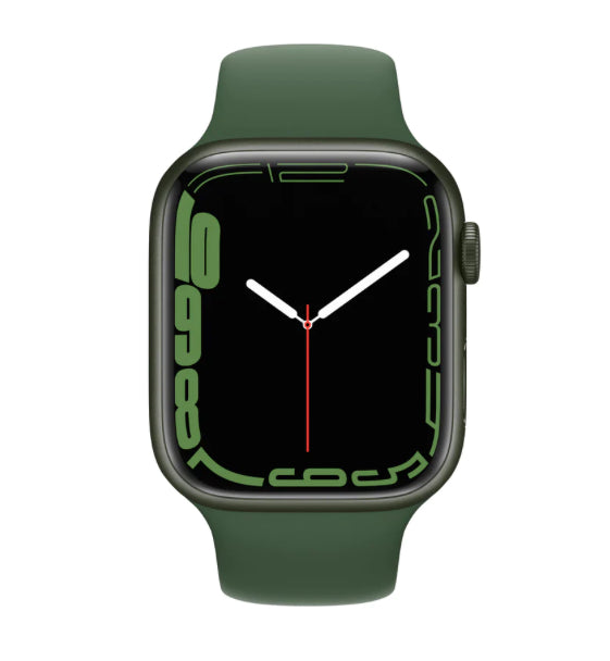(New Open Box) Apple Watch Series 7 (GPS) 41mm or 45mm New Clover Green with Clover Green Sport Watch Band (Model A2474) - Super Savings Technologies Co.,LTD (New Open Box) Apple Watch Series 7 (GPS) 41mm or 45mm New Clover Green with Clover Green Sport Watch Band (Model A2474) - Super Savings Technologies Co.,LTD